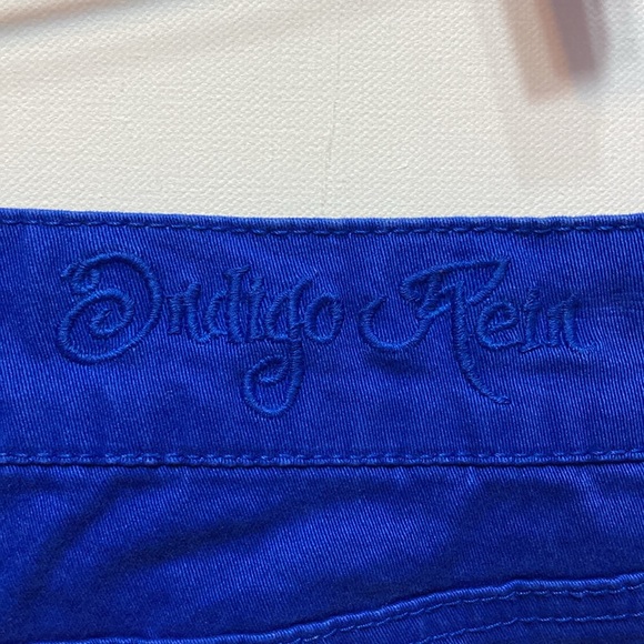 Indigo Rein Blue Denim Bermudas size 7 EUC 11191 - Picture 4 of 4